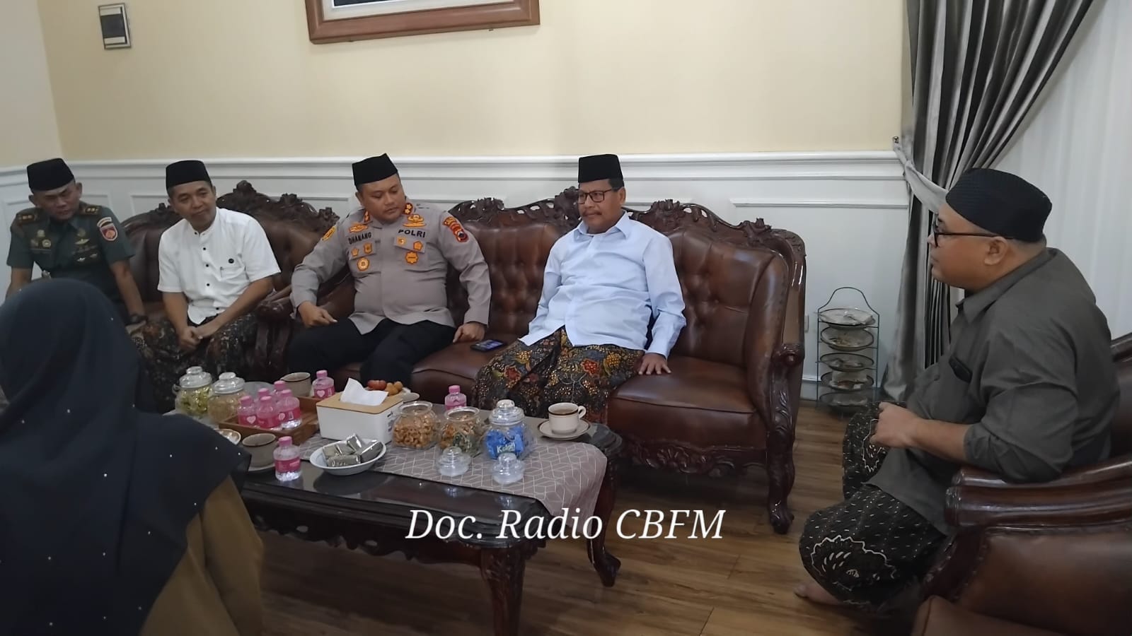 Bupati Harno sowan Wabup Hanies