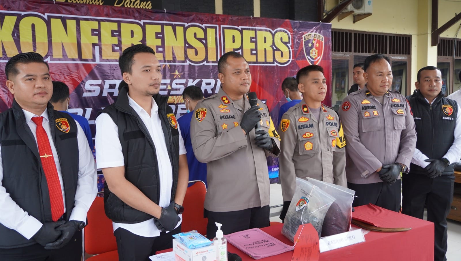 Operasi Aman Candi, Polres Rembang Ungkap Lima Kasus Kekerasan