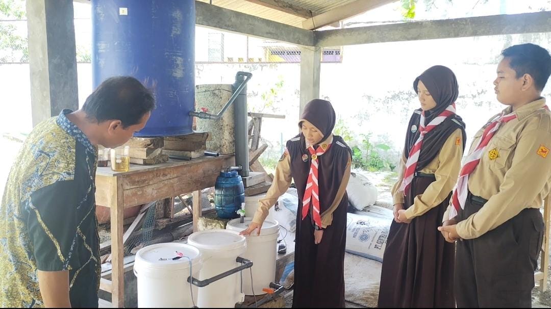 SMP Negeri 1 Lasem Sukses Olah Limbah Batik, Jadi Air Layak Pakai