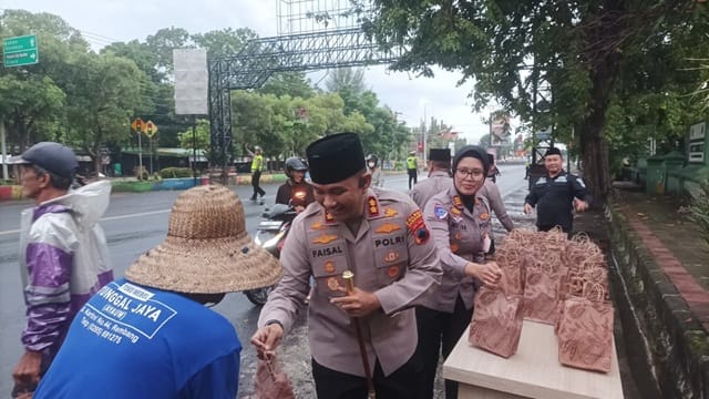 Begini Cara Satlantas Polres Rembang Ingatkan Pelanggar Lalu Lintas
