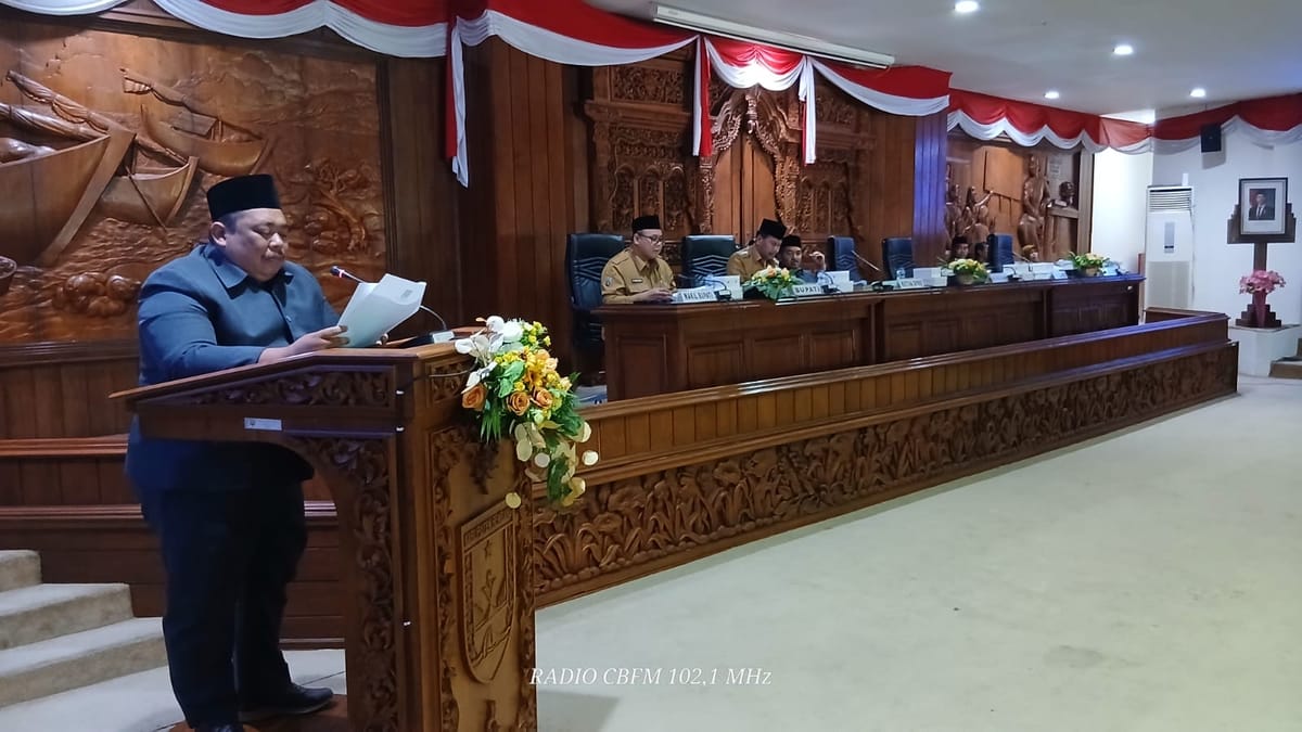 Bupati Rembang sampaikan nota keuangan LPJ APBD 2025