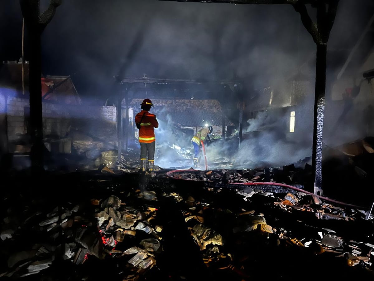Rumah Warga Logung Ludes Terbakar, Kerugian Ditaksir Tembus Rp 200 Juta