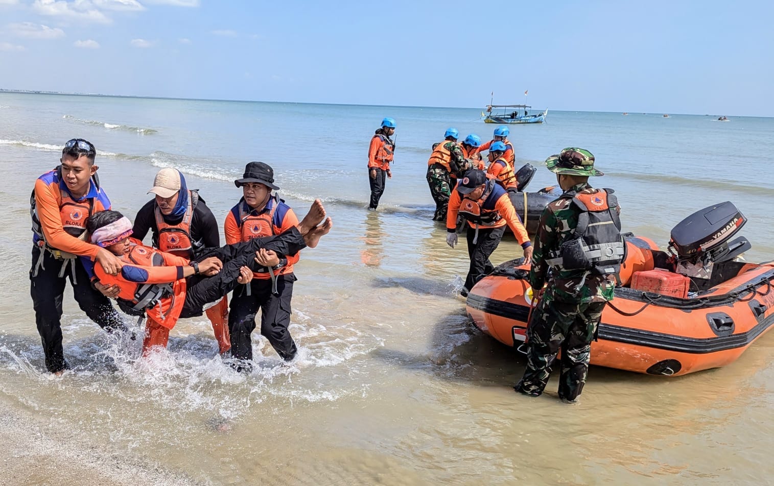 Latihan Gabungan Water Rescue Libatkan Ratusan Personil