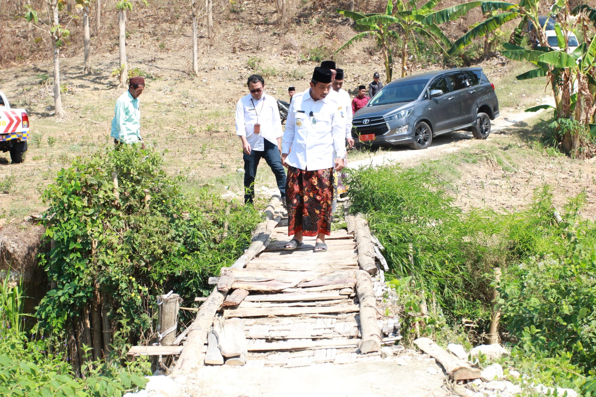 Bupati Tinjau Pekerjaan Jalan di 4 Titik