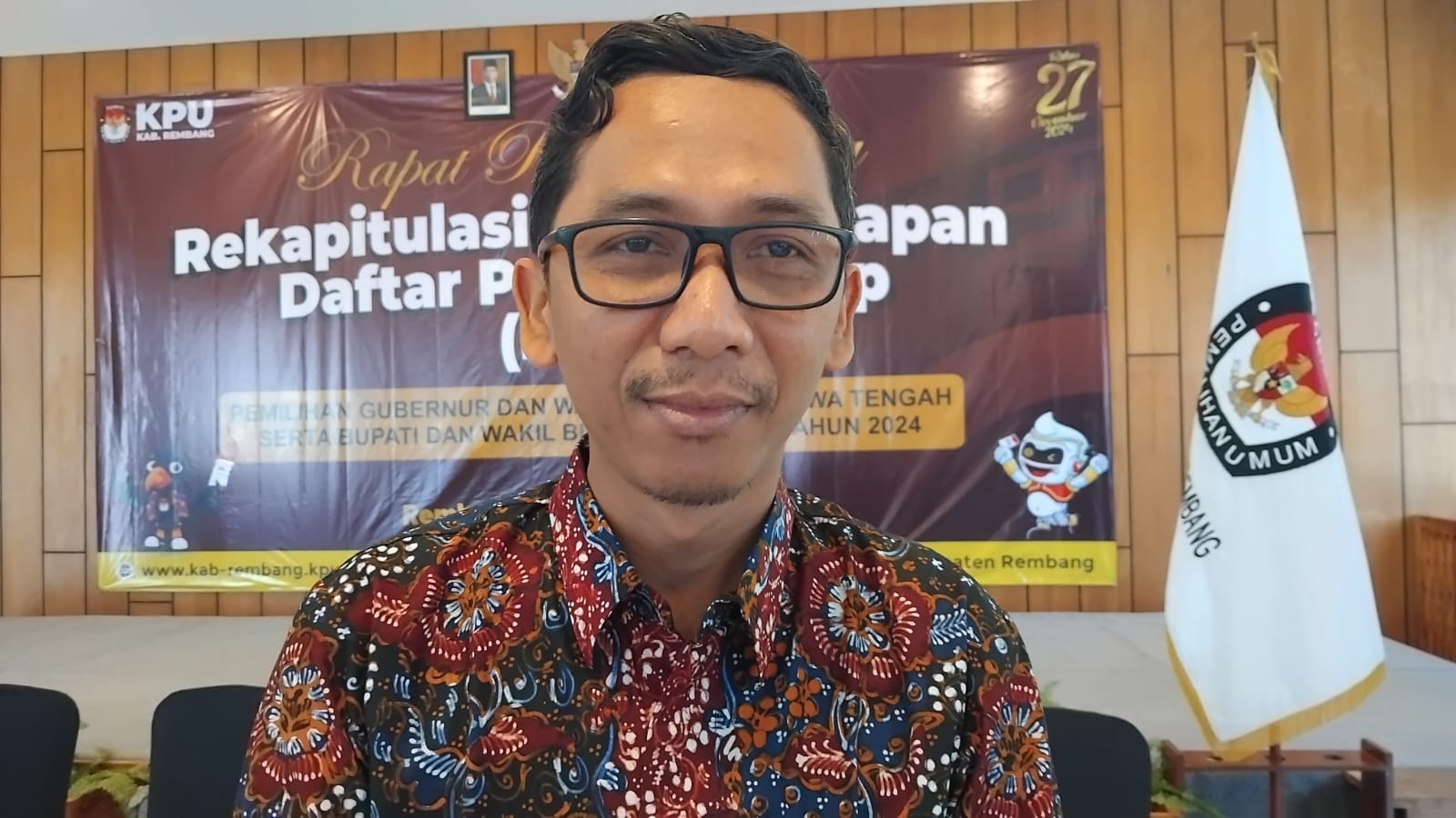 KPU Rembang telah disibukkan persiapan Pilkada