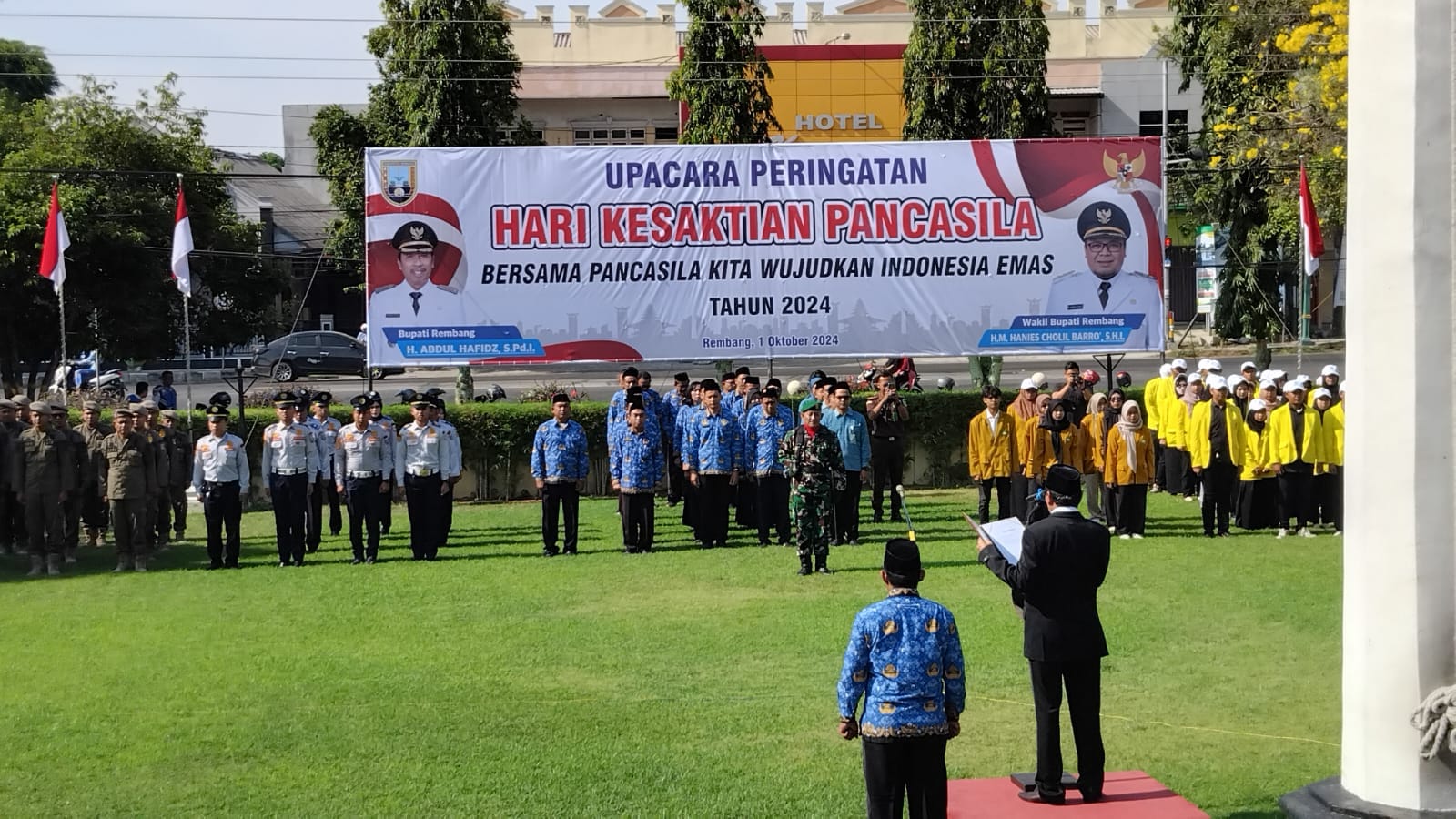 Sekda Pimpin Upacara Hari Kesaktian Pancasila