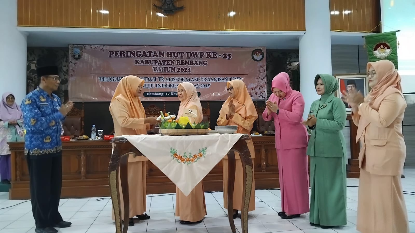 HUT ke-25 DWP, Hasiroh: jangan loyo semangatnya harus usia 25