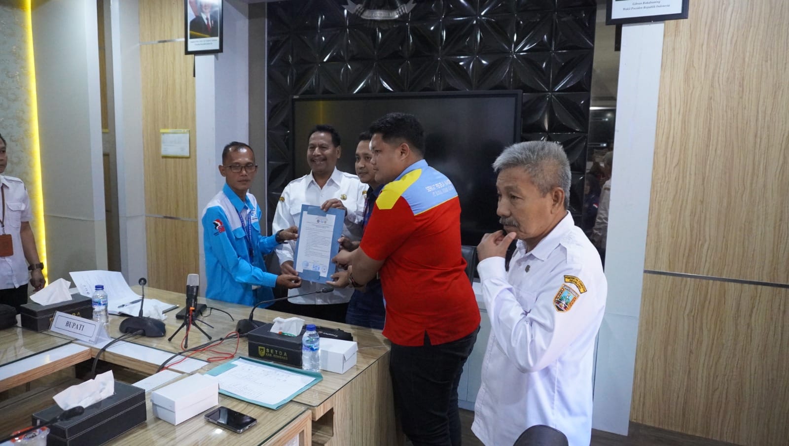 Serikat Pekerja Gelar Audiensi Dengan Bupati Bawa 11 Tuntutan