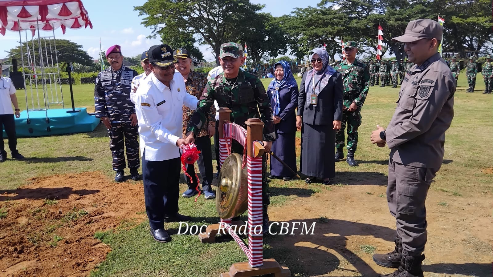 Tutup TMMD Temperak, Dandim Rembang pamit