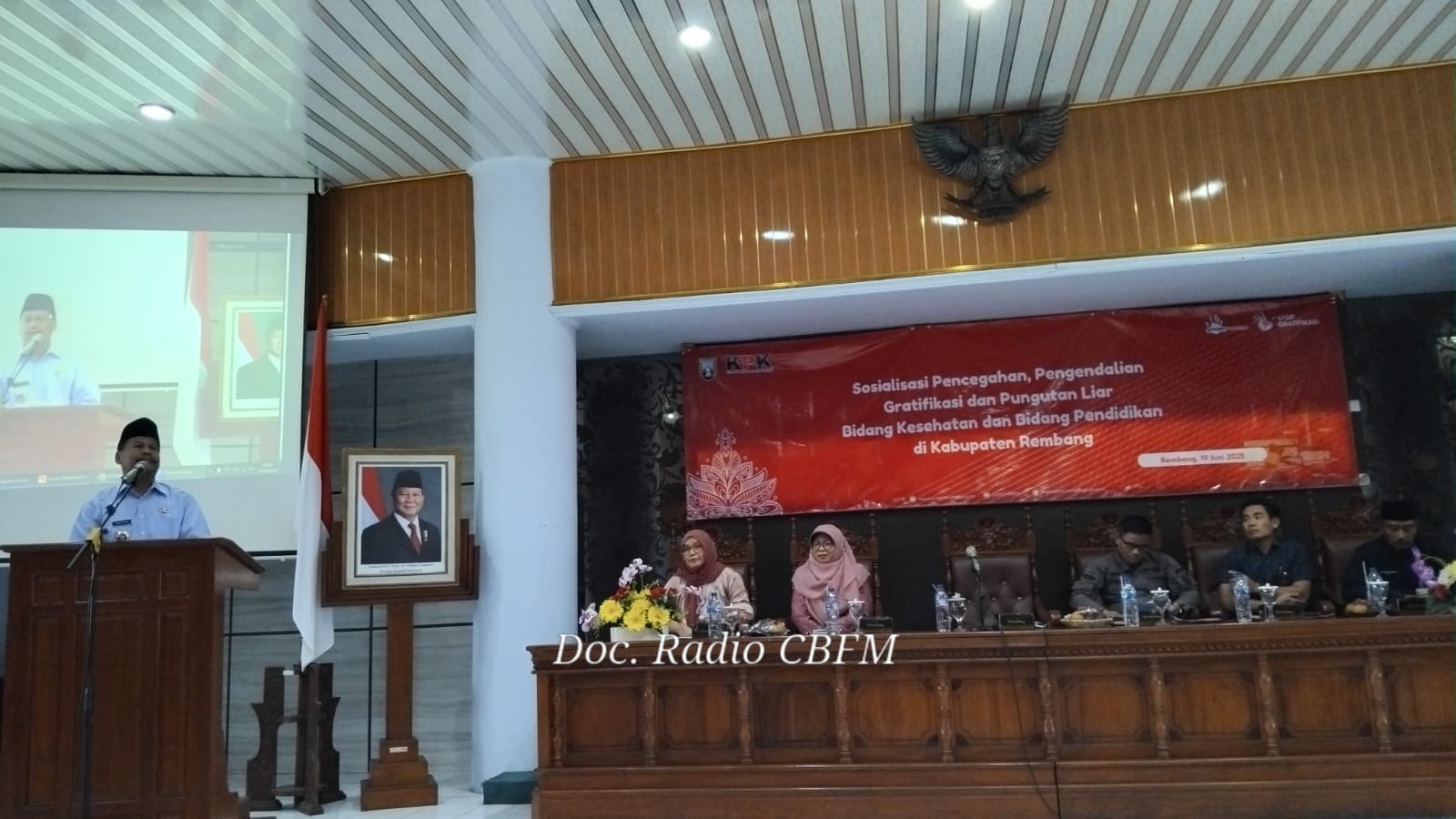 Bupati Harno ajak tolak gratifikasi dan pungli