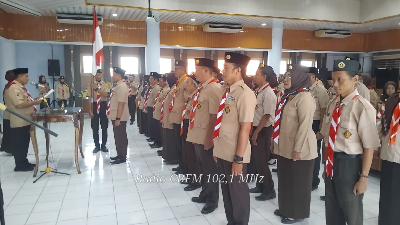 Pengurus Kwarran Gerakan Pramuka Rembang dilantik
