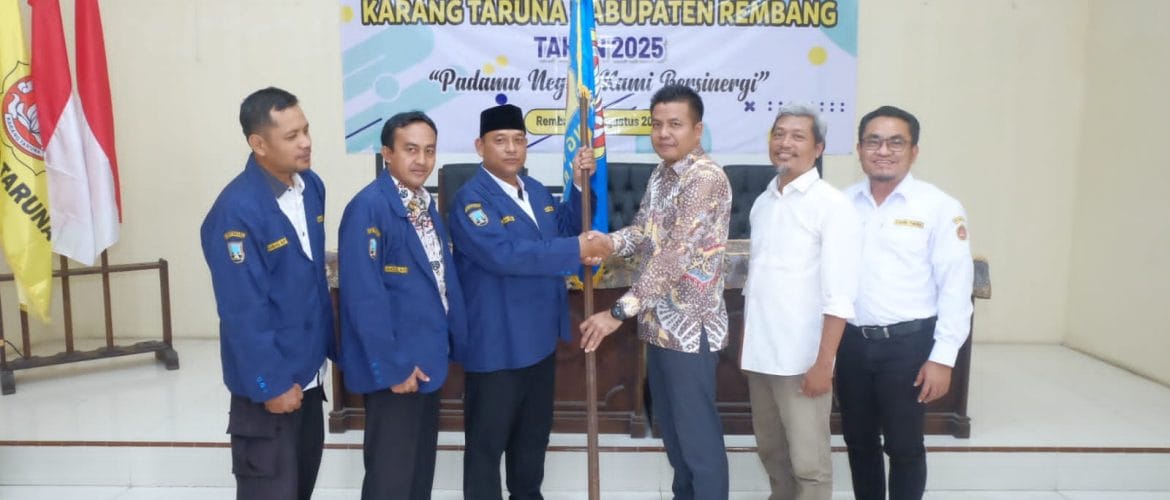 Dumadiyono terpilih sebagai Ketua Karang Taruna Rembang