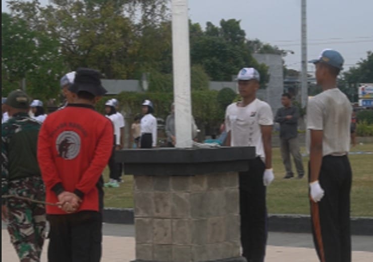 Pasukan Paskibraka Mulai Latihan Penggabungan Formasi