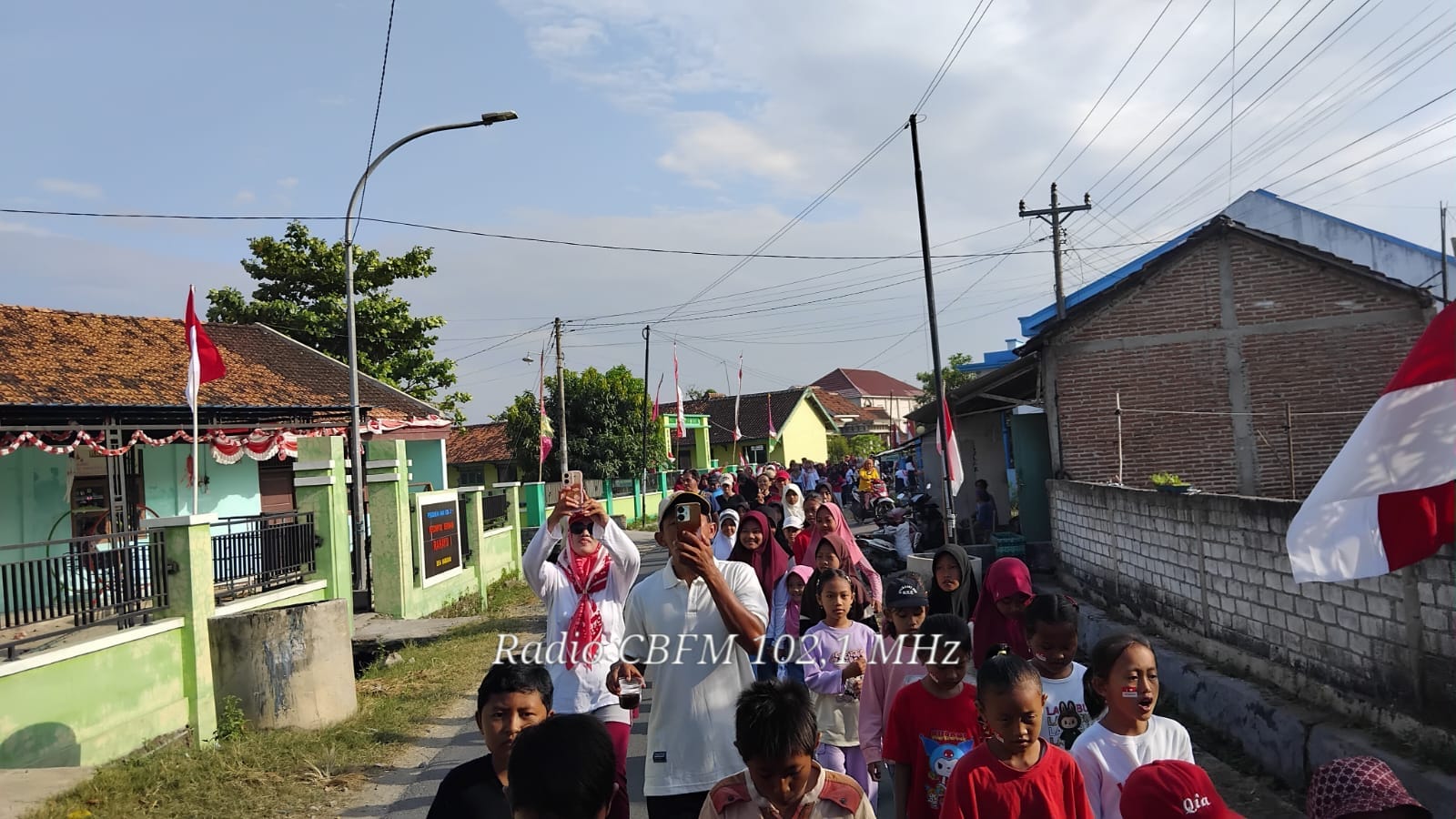 Warga Babadan ikuti jalan sehat kemerdekaan