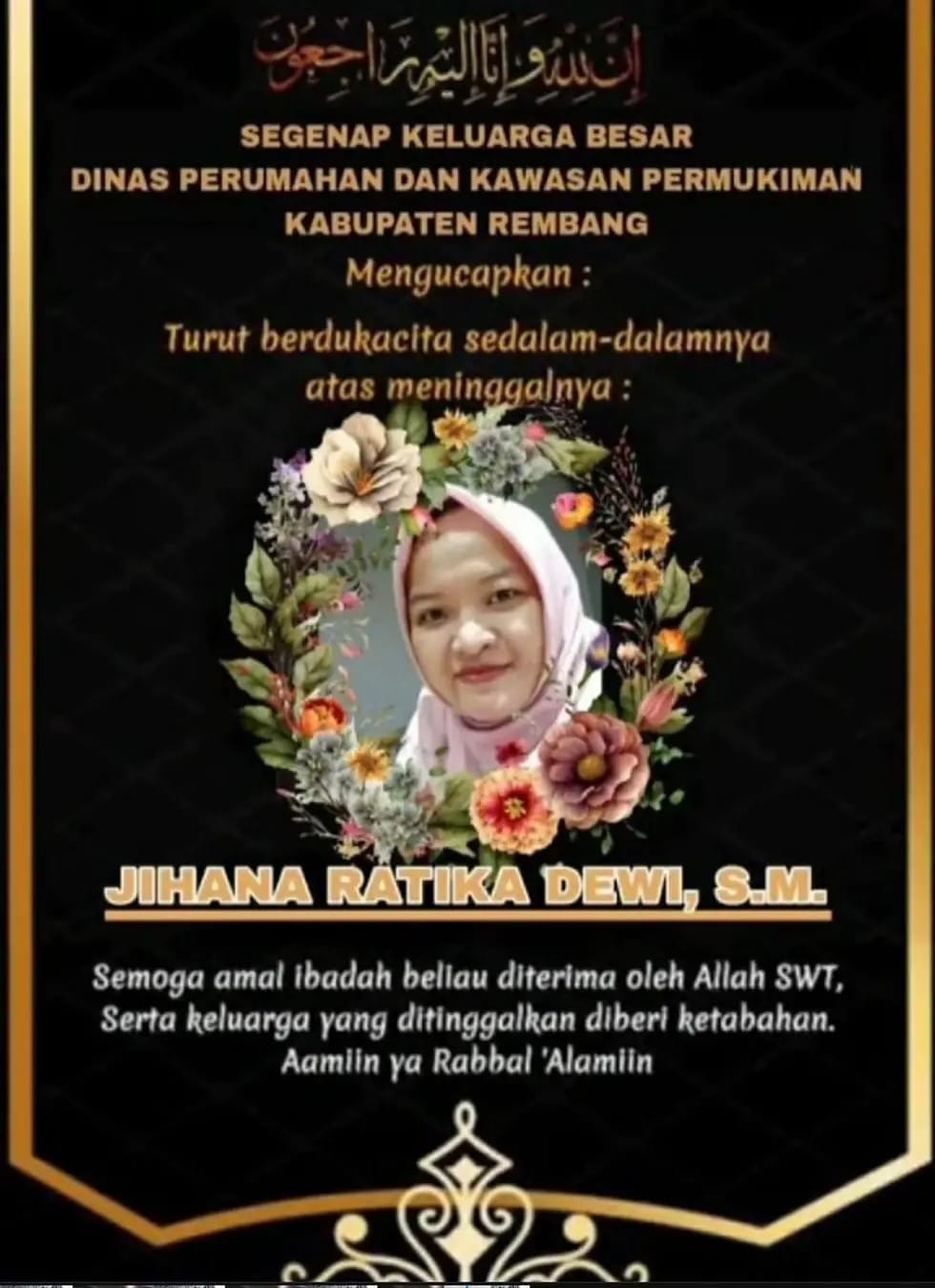 Pemkab Rembang ucapkan bela sungkawa