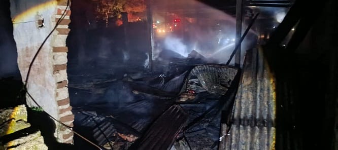 Kebakaran Hanguskan Selepan Padi di Lasem