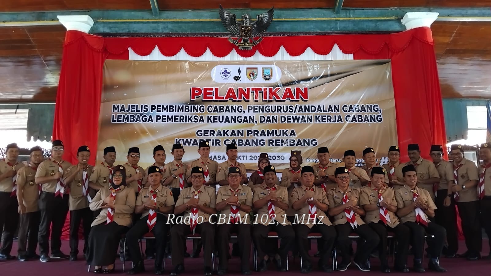 Pengurus Kwarcab Pramuka Rembang dilantik