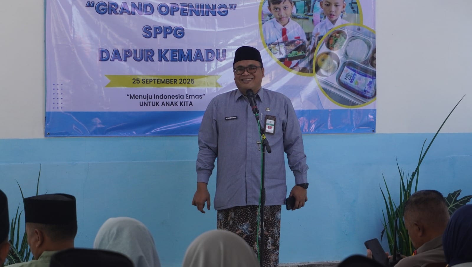 Gus Hanies Minta SPPG Evaluasi Menu Makanan Secara Berkala