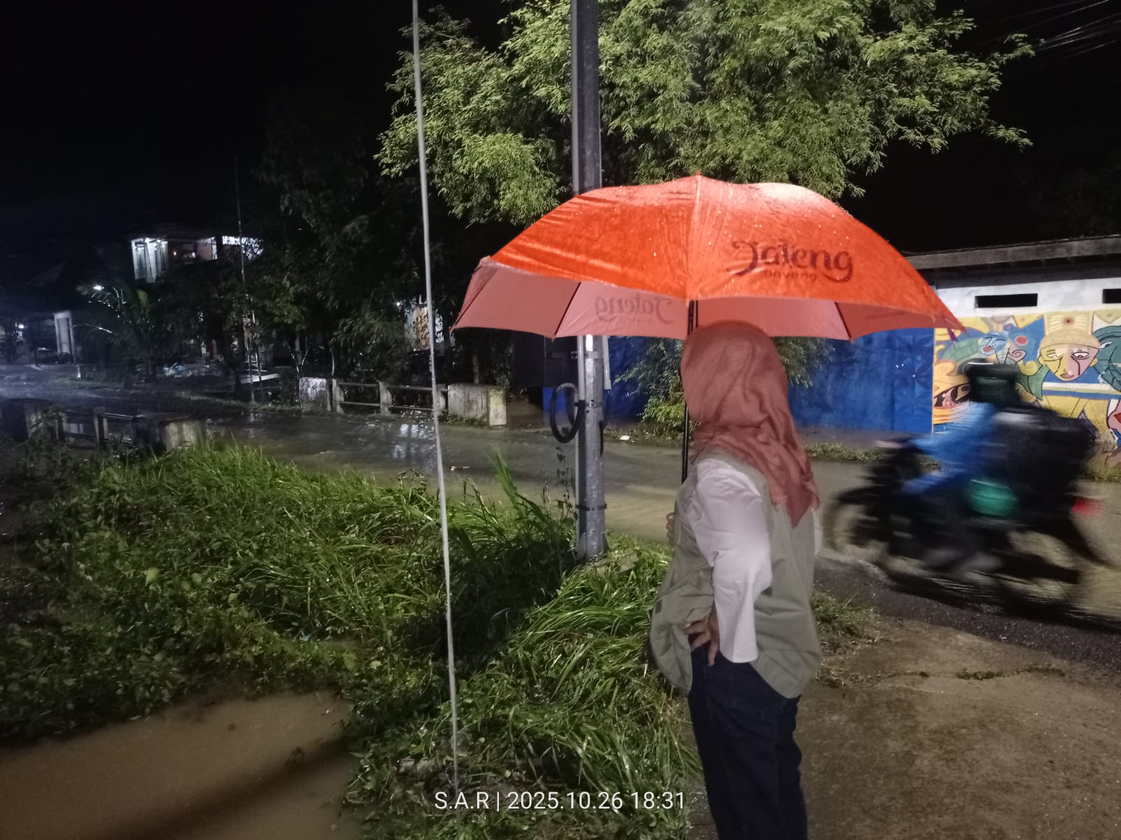 Hujan 2 jam, Rembang barat kebanjiran