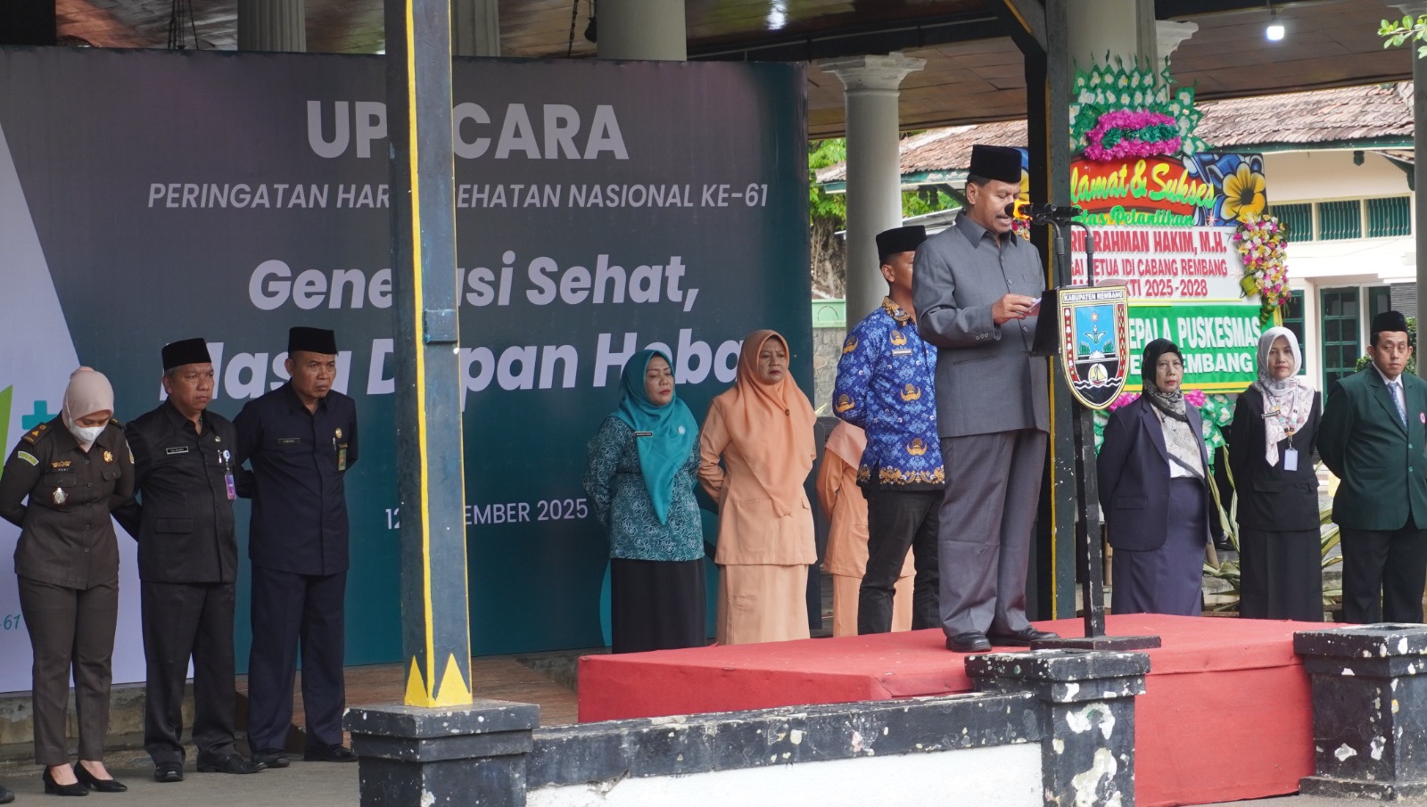 Bupati Tegaskan Komitmen Rembang Ciptakan Generasi Sehat