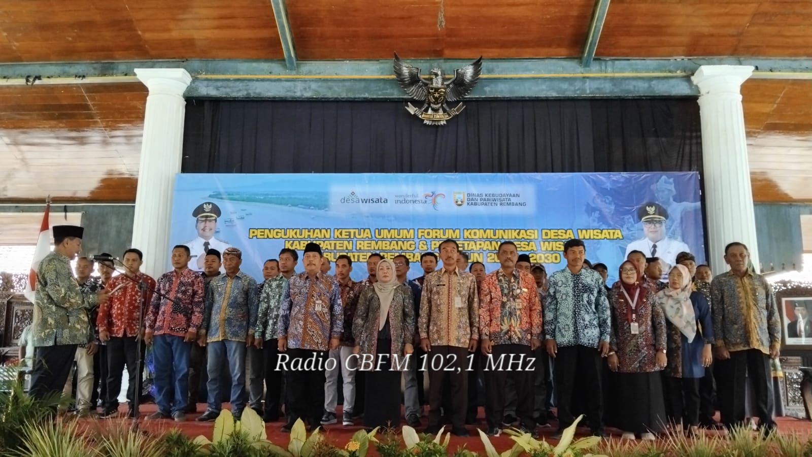Ketum Forkom Dewi dikukuhkan