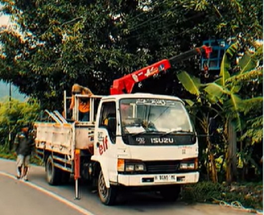 Ratusan LPJU Mulai Dipasang