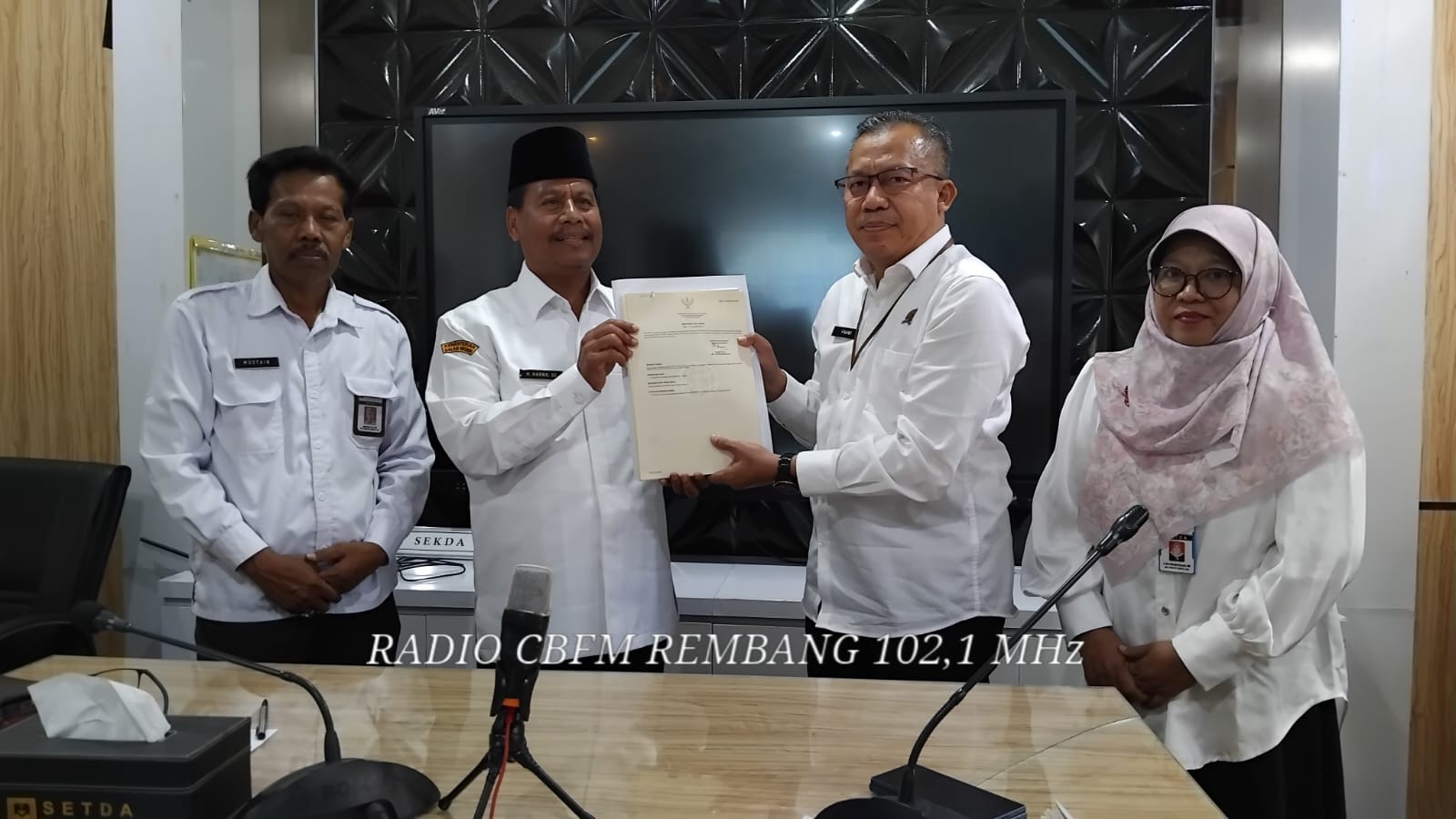Sertifikat BMD diserahkan