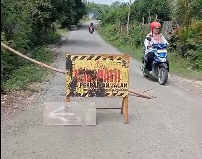 Penghujung Tahun Jalan Rusak di Kecamatan Kaliori Ditangani