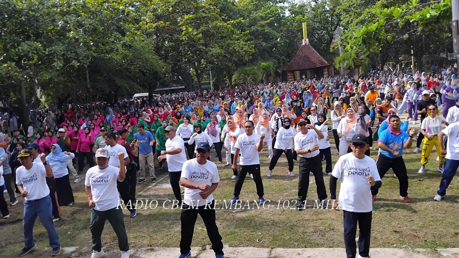 Kenang kejayaan TRP Kartini dengan senam bersama