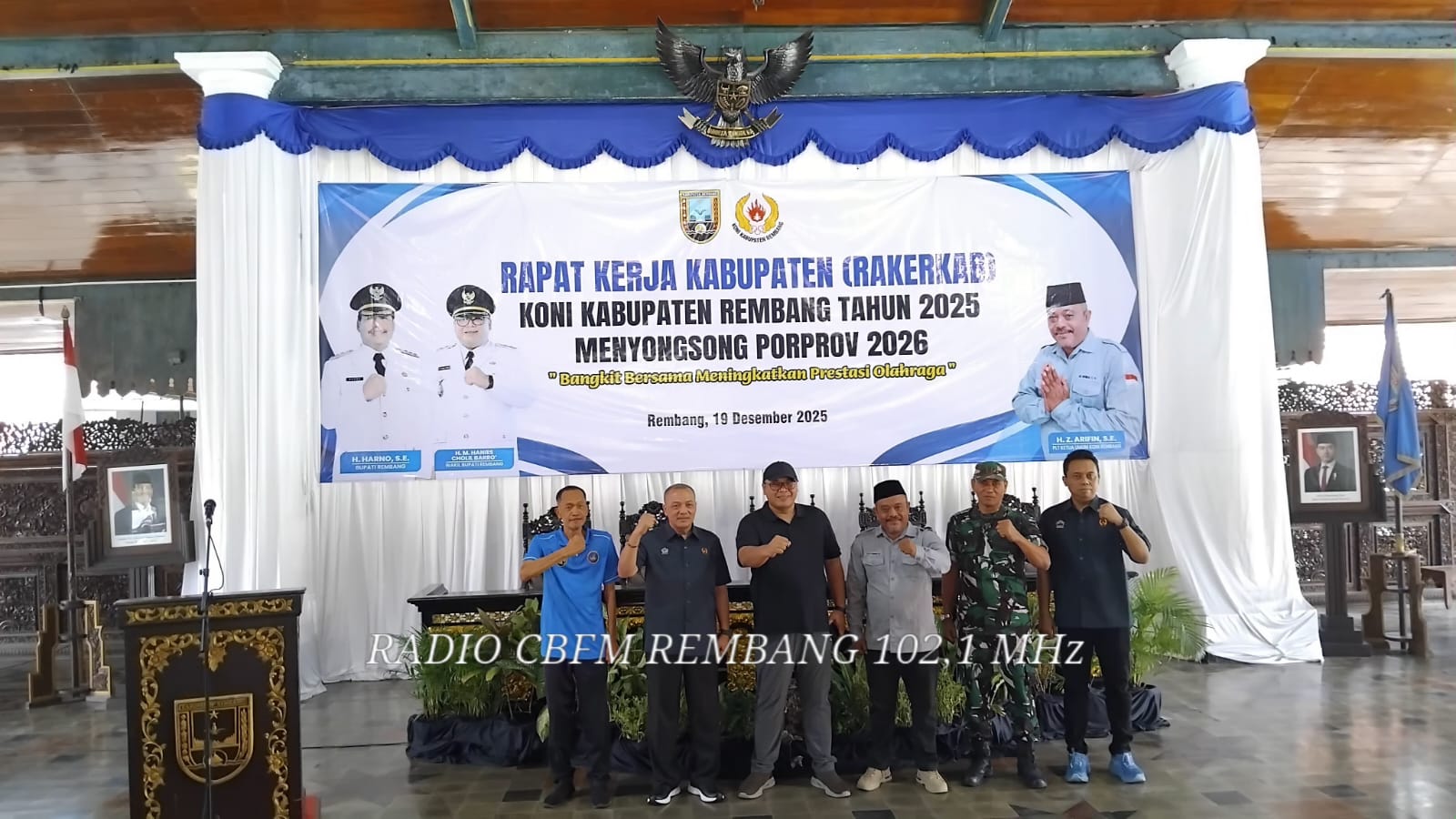 Rakerkab KONI, Pemkab Rembang siap dukung prestasi olahraga
