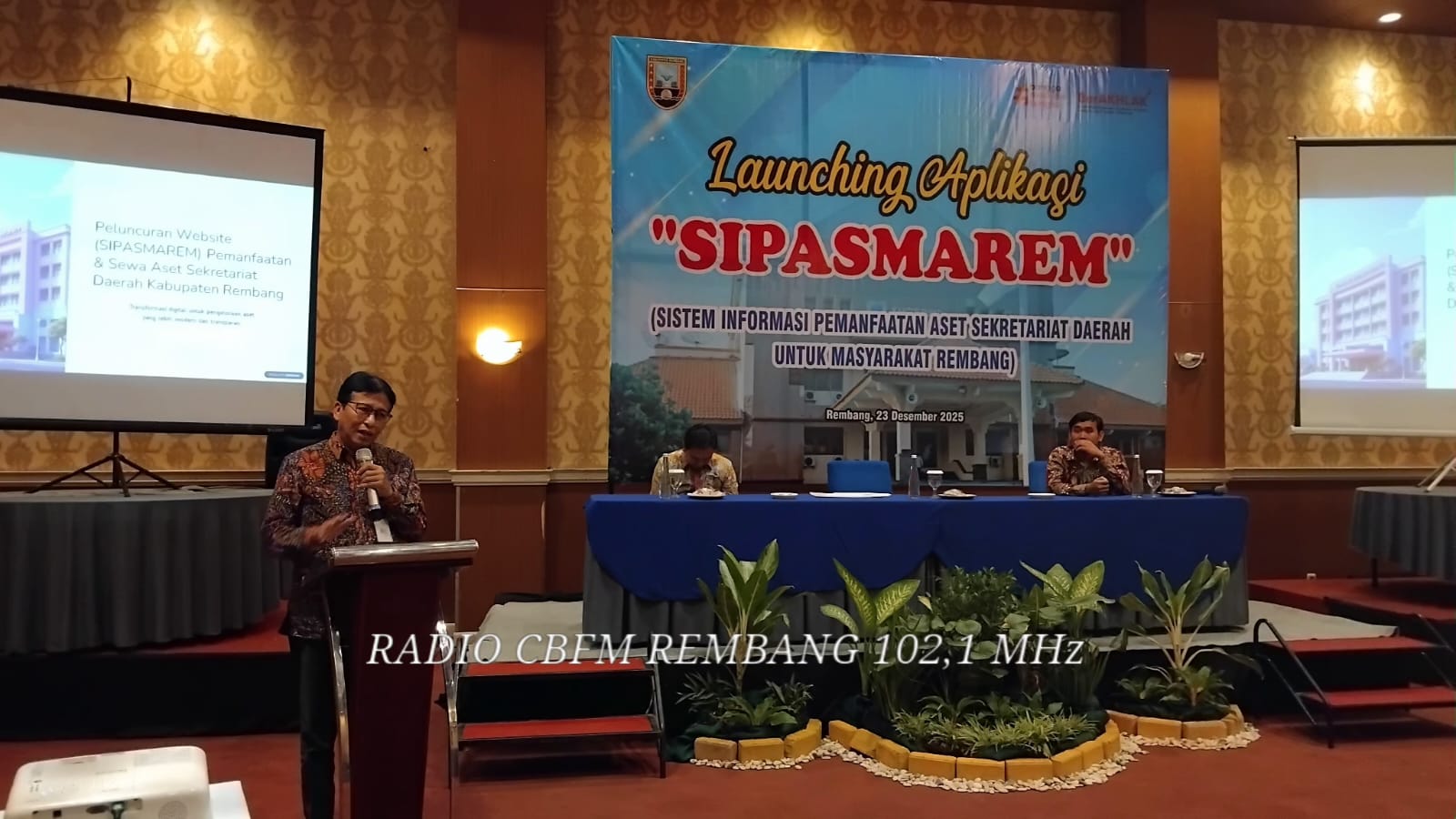 Aplikasi Sipasmarem dilaunching