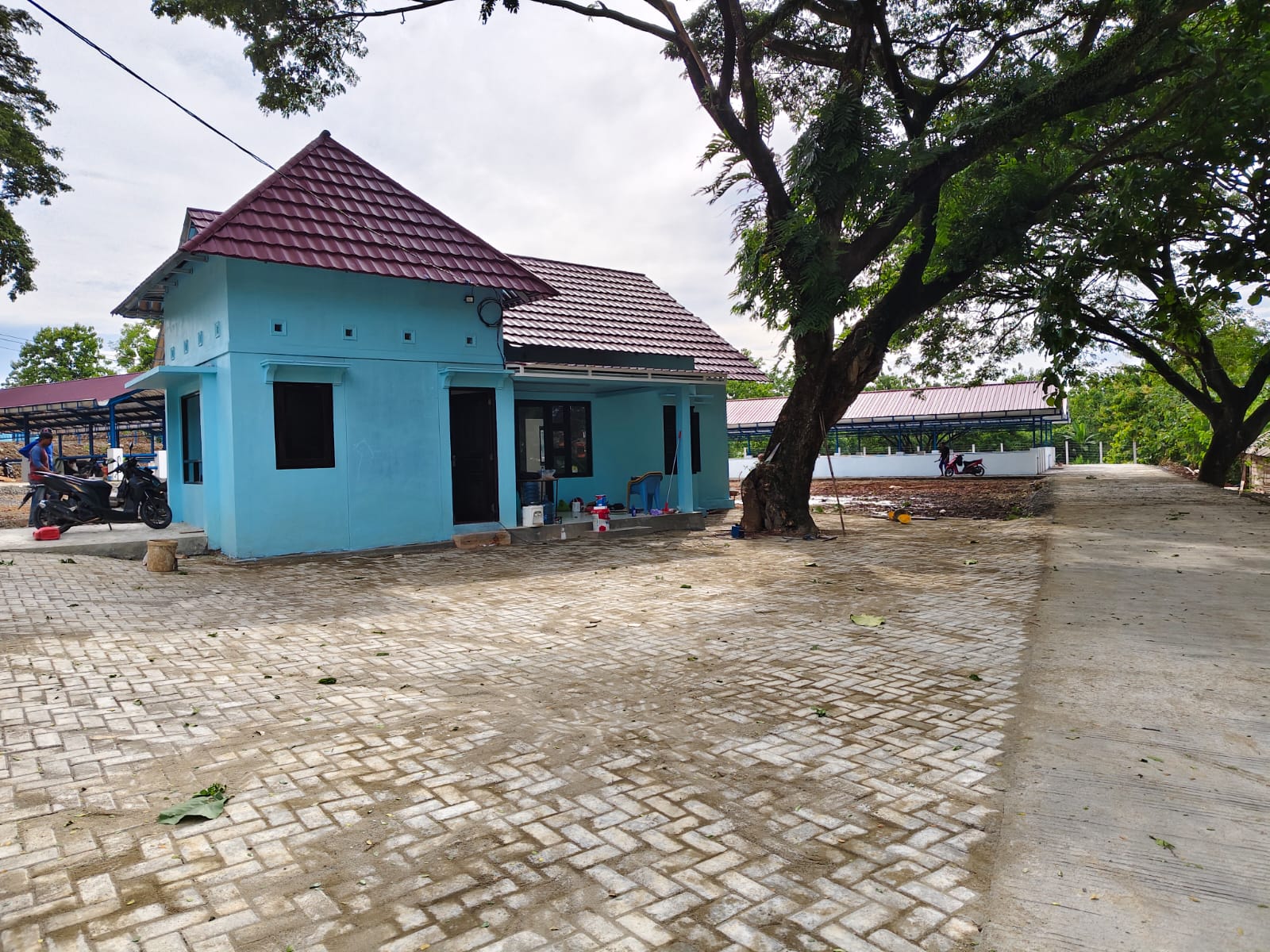 Pasar Hewan Pamotan Menunggu Ditempati