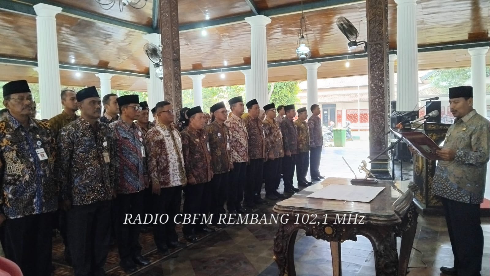 Ke-3 kalinya Bupati Harno lantik pejabat, kini sasar Kepala Dinas