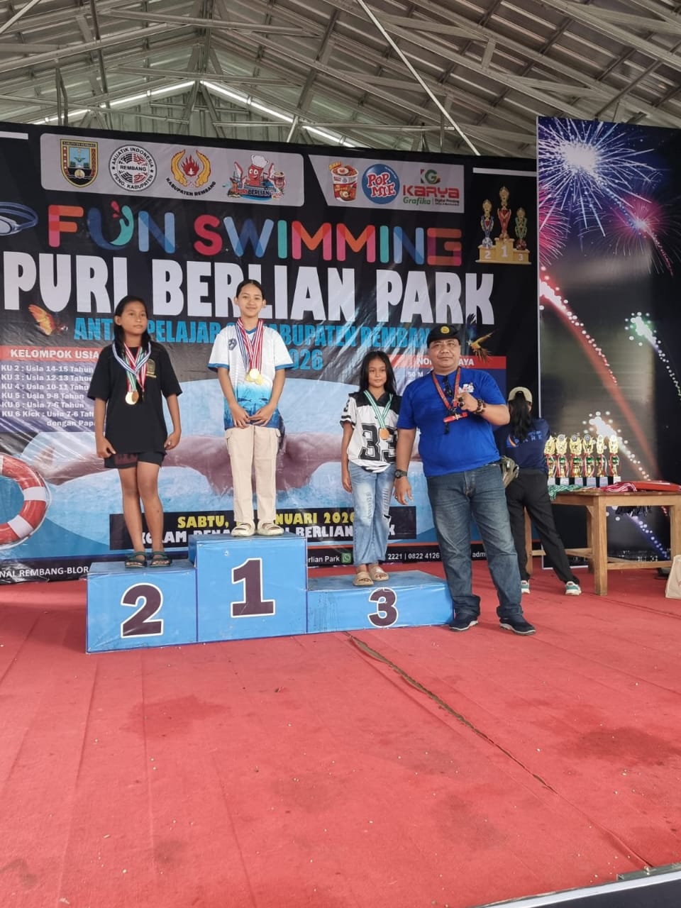 Dampo Awang Swiming Club, Juara Umum Lomba Renang
