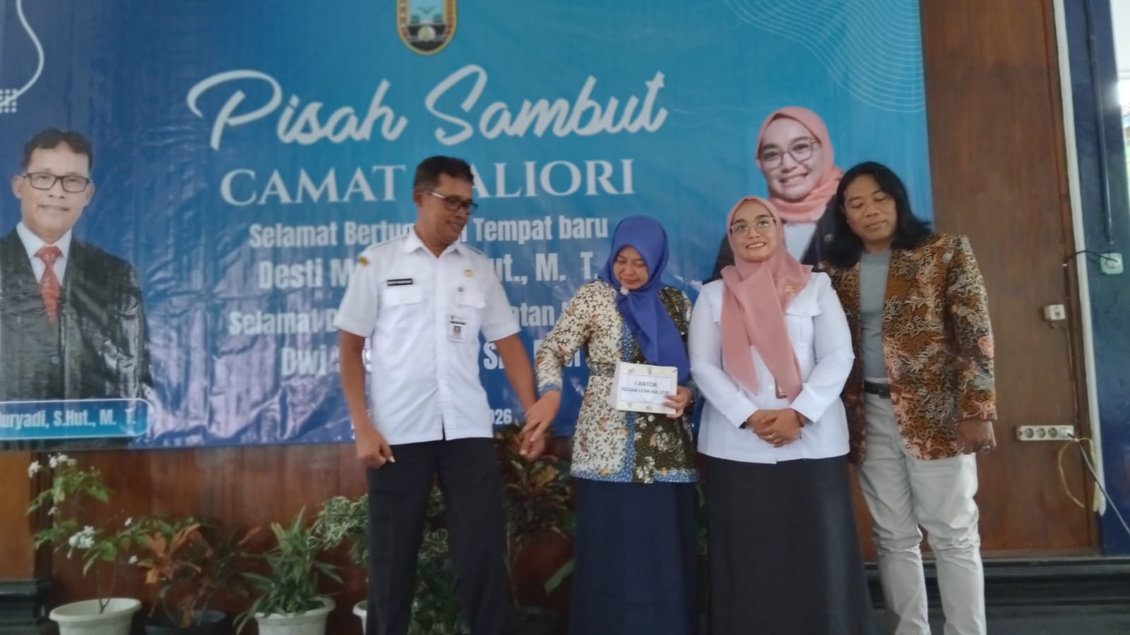 Jabatan Camat Kaliori diserahterimakan, kini punya camat perempuan