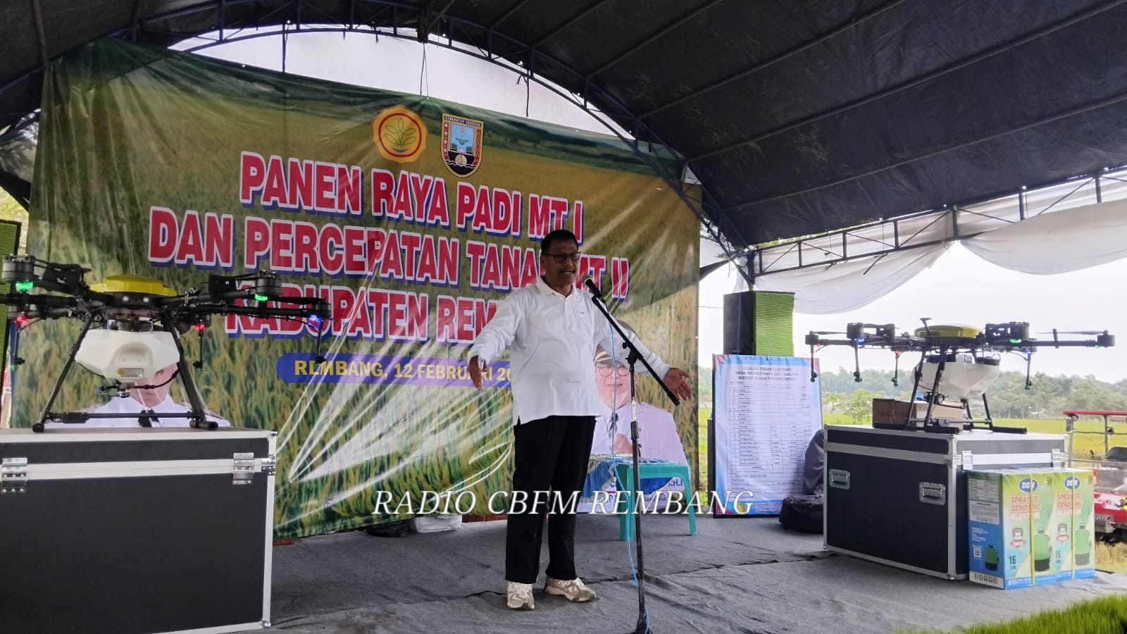 Bupati Harno siapkan 7 hektar untuk bantu petani