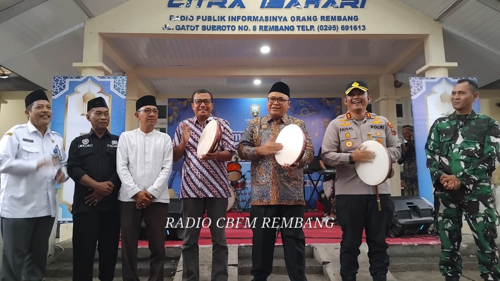 Tabuh rebana tandai dibukanya Kampung Ramadhan