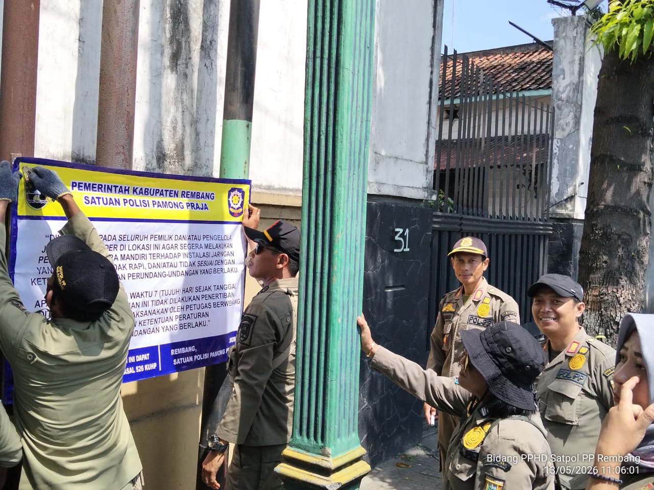Pemkab akan tindak pemasangan kabel wifi