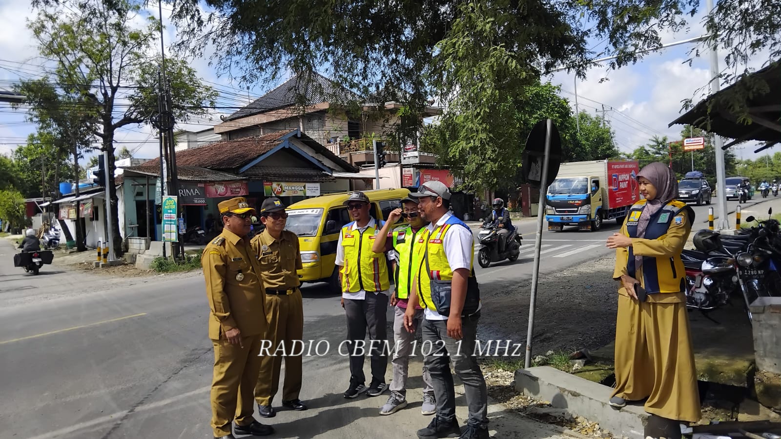 Pemasangan Traffic Light di Landoh terealisasi