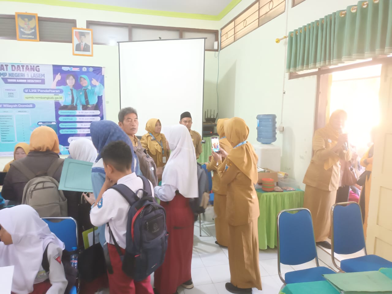 Pelaksanaan SPMB hari pertama lancar