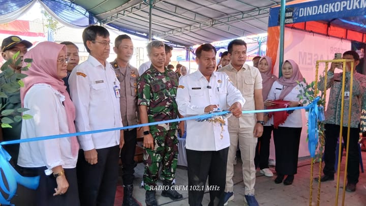 Bupati Harno buka job fair